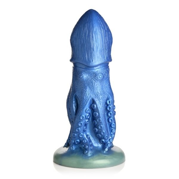 XR Brands Cocktopus Octopus - Siliconen dildo - Blauw