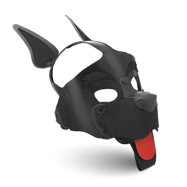 XR Brands Alpha Dog - Pup hood - Zwart