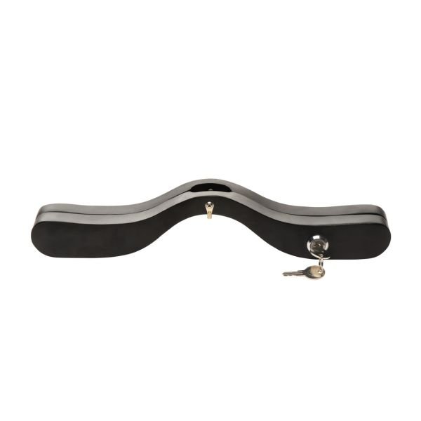 XR Brands Exposed - Houten e-stim humbler - Zwart