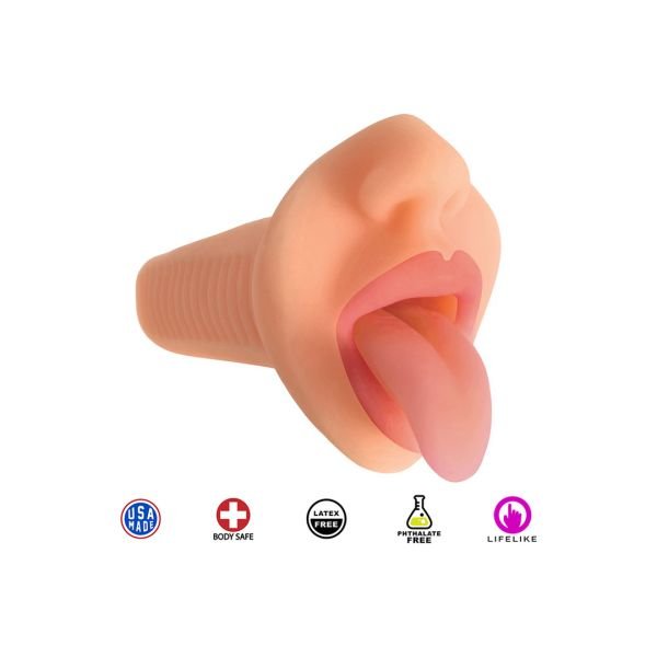 Curve Toys Courtney - Vibrerende mond masturbator
