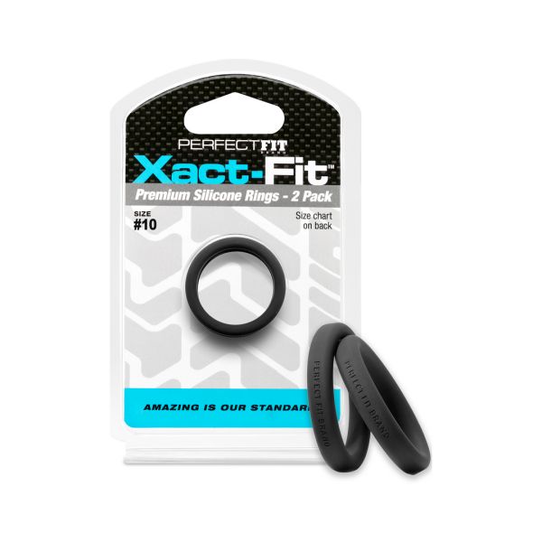 PerfectFitBrand #10 Xact-Fit - Cockring 2-pack