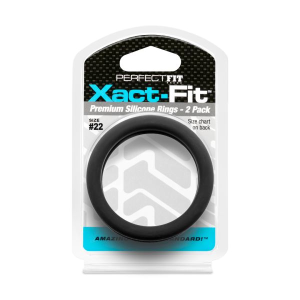 PerfectFitBrand #22 Xact-Fit - Cockring 2-pack