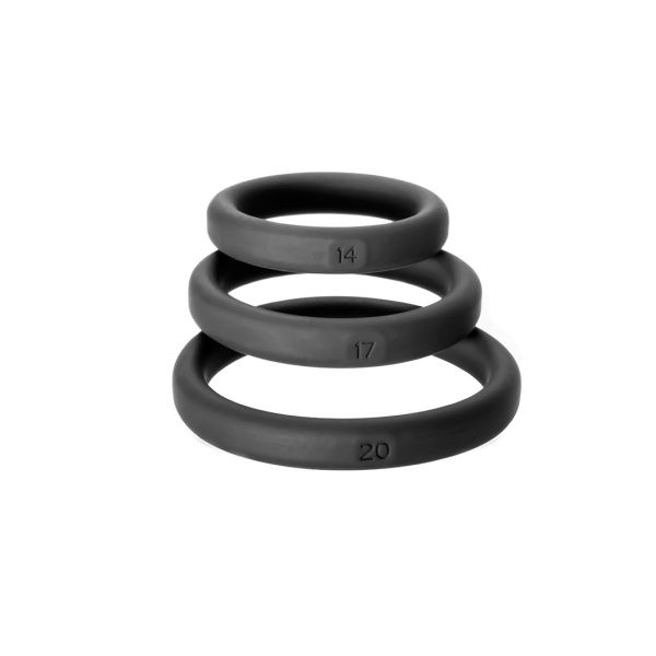 PerfectFitBrand Xact-Fit Kit - Cockring set - S/M/L