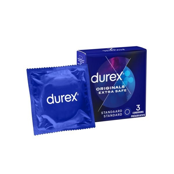 Durex Originals Extra Safe - Condooms - 3 stuks