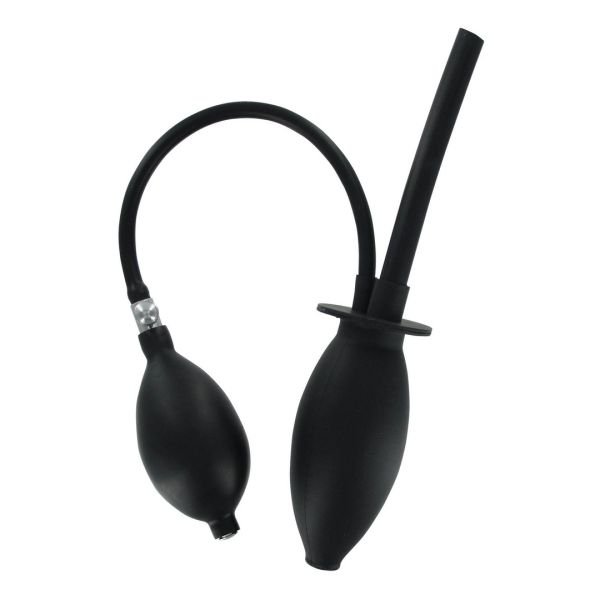 XR Brands Opblaasbare siliconen klysmaplug