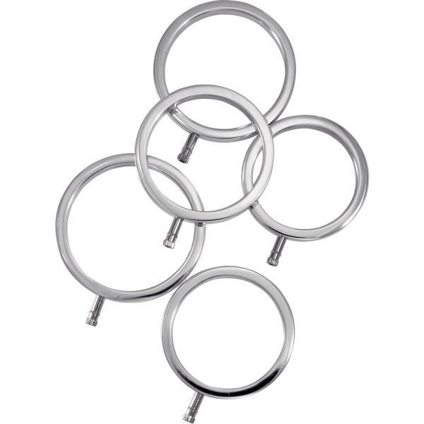 ElectraStim massief metalen cockring set