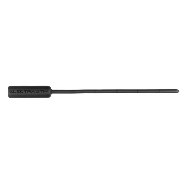 ElectraStim Silicone Noir Flexibele Sound - 5mm - Zwart