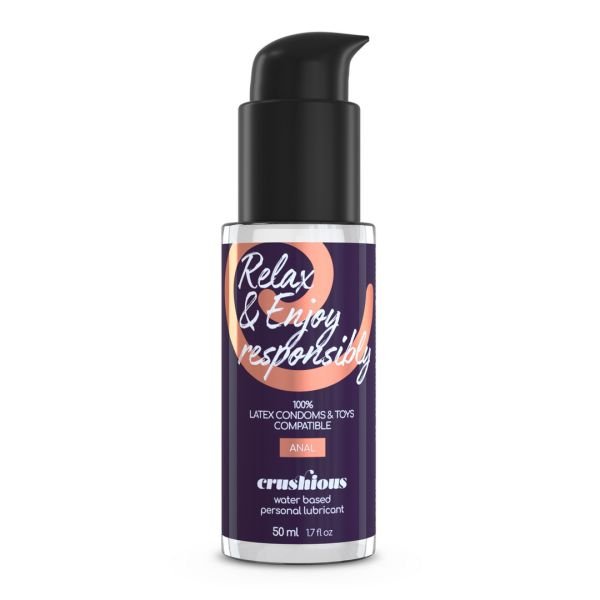 Crushious Anaal glijmiddel op waterbasis - 50 ml