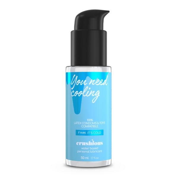 Crushious Verkoelend glijmiddel op waterbasis - 50 ml