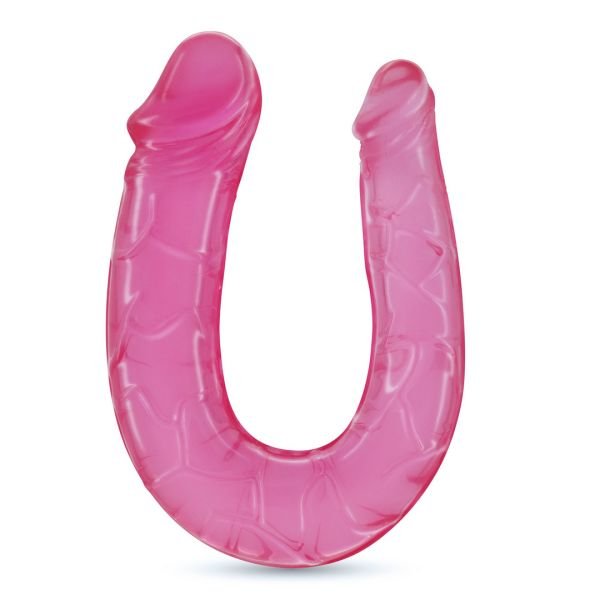 Crushious Double Trouble - Dubbele dildo - 27 cm - Roze