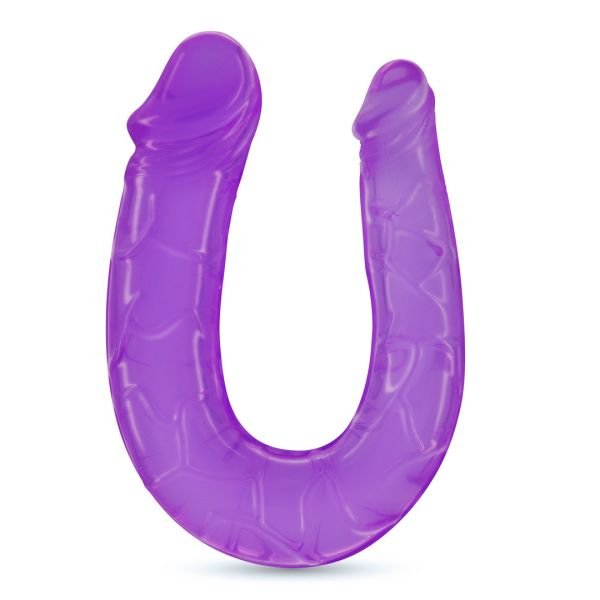 Crushious Double Trouble - Dubbele dildo - 27 cm - Paars
