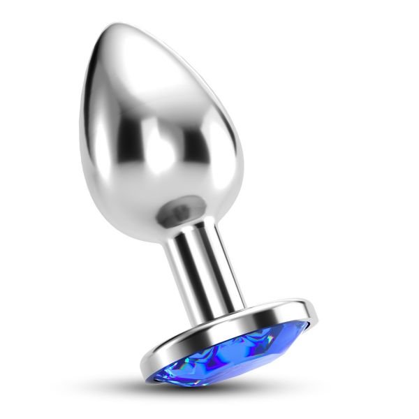 Crushious Bijou - Buttplug met juweel - Small - Blauw