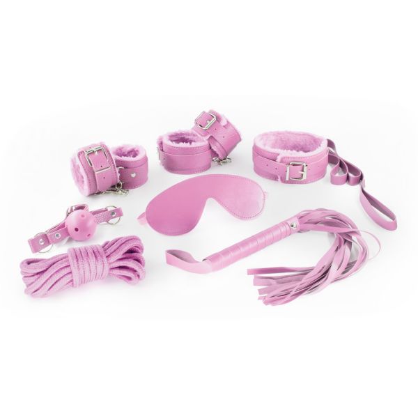 Crushious Dungeons and Maidens - 8-delige BDSM Set - Roze