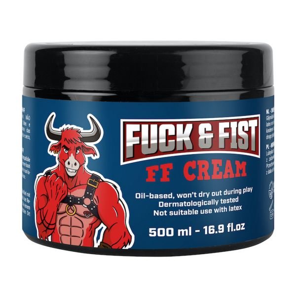 Fuck & Fist FF Cream - Glijmiddel op oliebasis - 500 ml