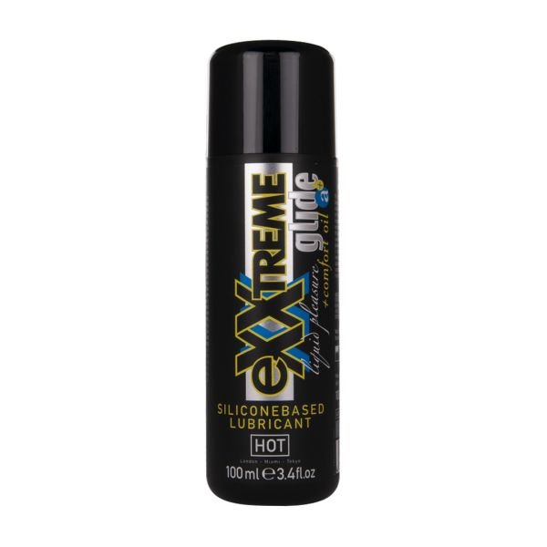 HOT Exxtreme Glide - Glijmiddel op siliconenbasis met comfortolie - 100 ml