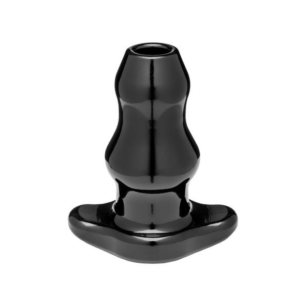 PerfectFitBrand Double Tunnel Plug - Holle buttplug - M - Zwart