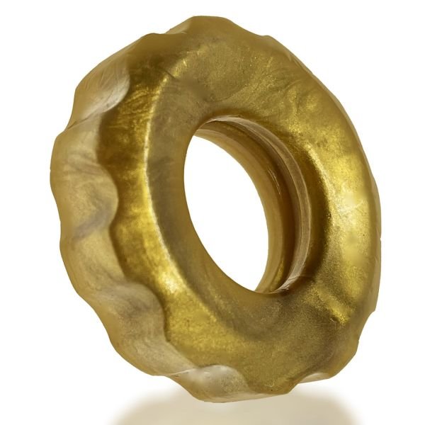 Hunkyjunk Super Huj - 3-pack rekbare cockringen - Brons metallic
