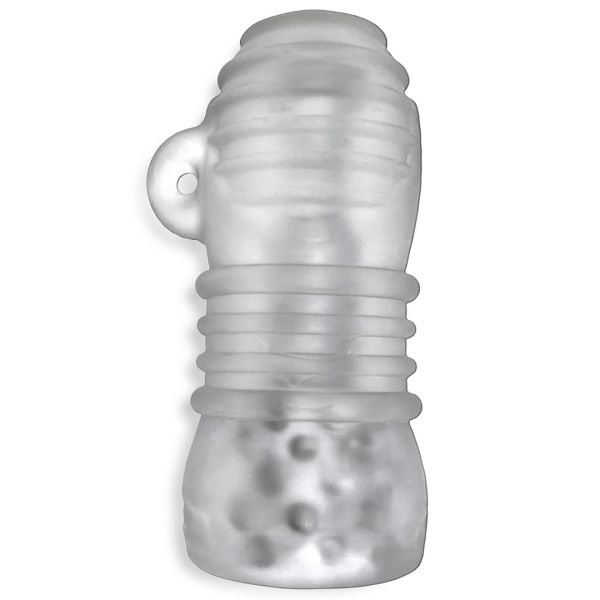Hunkyjunk Jackt - Stroker met noppen en ribbels - Clear Ice