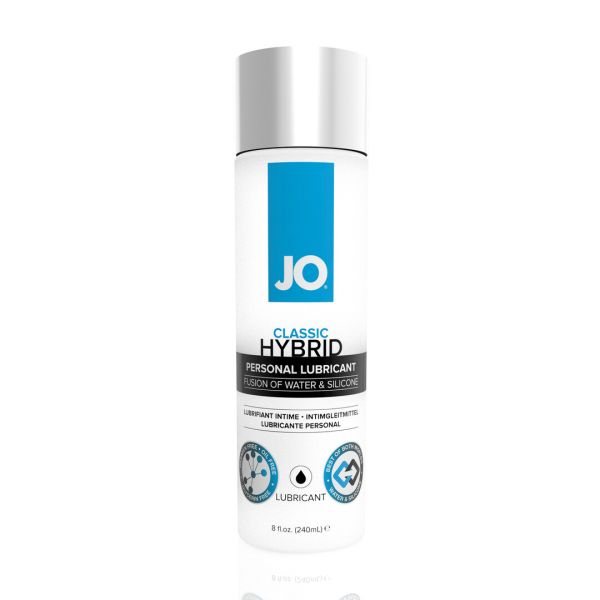 JO Classic Hybrid - Glijmiddel op water- en siliconenbasis - 240 ml