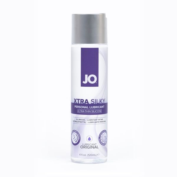 JO Xtra Silky - Original - Ultradun glijmiddel op siliconenbasis - 120 ml