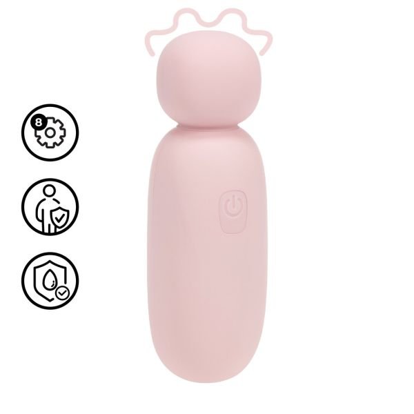 Loveline Mochi - Mini chunky wand vibrator - Roze