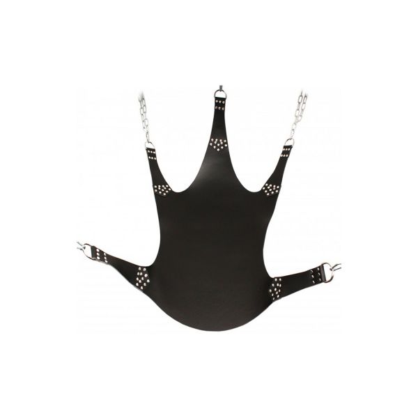 Mr. Sling Leren sling met 5 punten