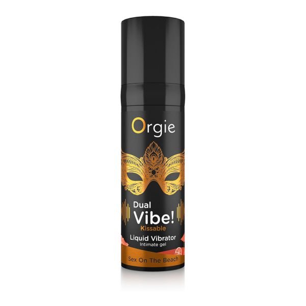 Orgie Dual Vibe! Kusbare vloeibare vibrator - Sex On The Beach - 15 ml