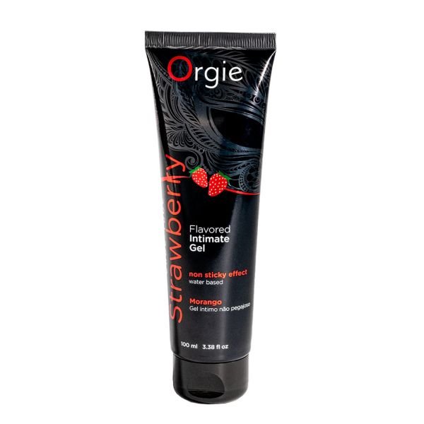 Orgie Lube Tube Aardbei - Glijmiddel op waterbasis - 100 ml
