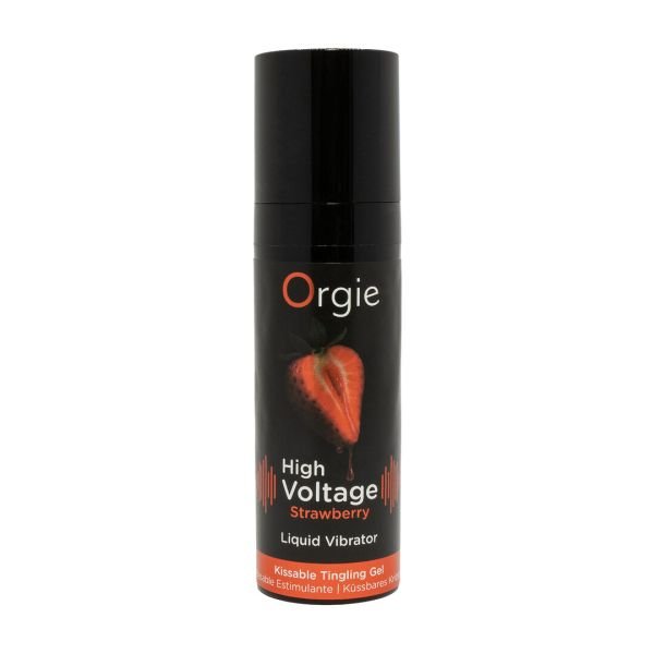 Orgie High Voltage - Vloeibare Vibrator - Aardbei - 15 ml
