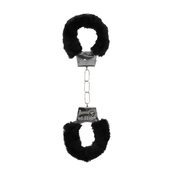 Ouch! Pluche Handboeien voor Beginners - Zwart
