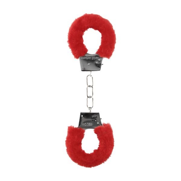 Ouch! Pluche Handboeien voor Beginners - Rood