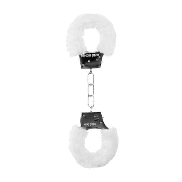 Ouch! Pluche Handboeien voor Beginners - Wit