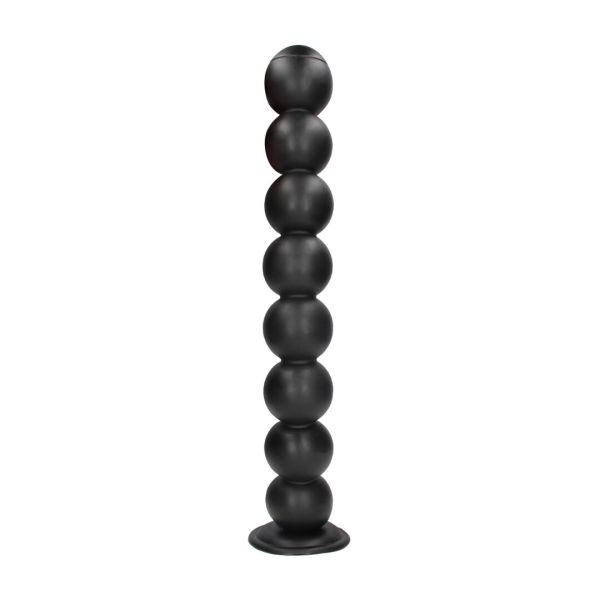 Ouch! Balls of Lust - Anaalplug - 2046 g / 55 cm - Zwart
