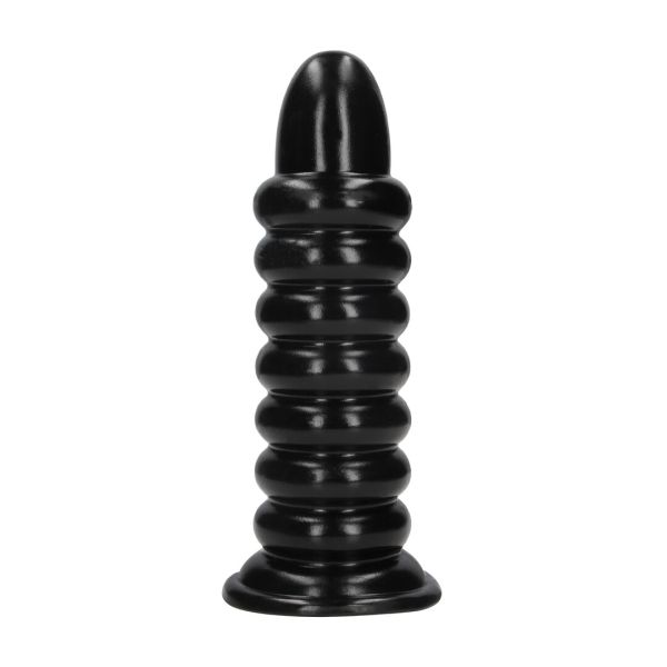 Ouch! Spiral Force - Anaalplug - 990 g / 23,5 cm - Zwart