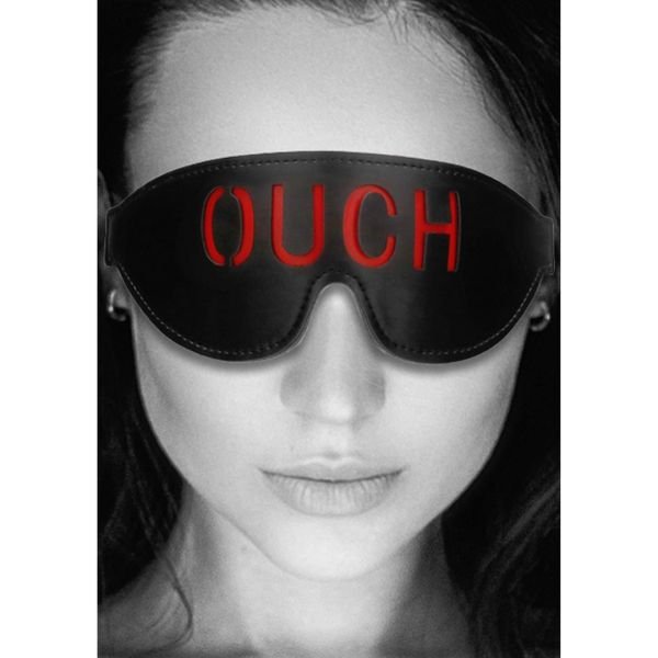 Ouch! Bonded Leather Blinddoek - OUCH