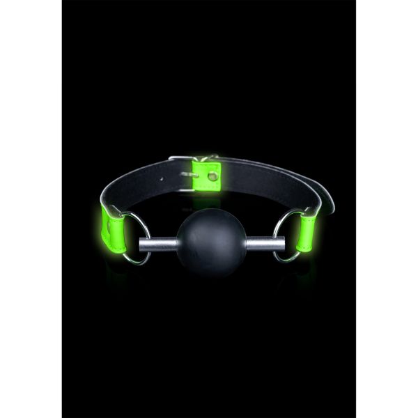 Ouch! Massieve ball gag - Glow in the Dark