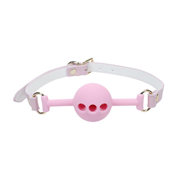 Ouch! Paris Collection - Siliconen ball gag - Roze