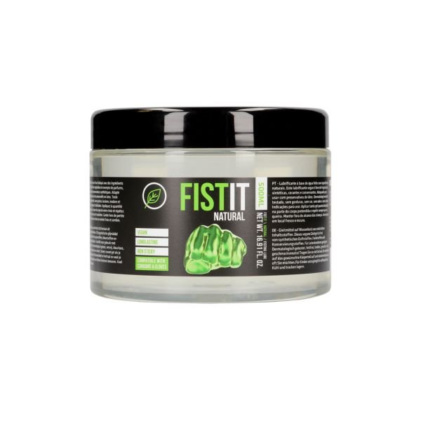 Fist It Natural glijmiddel op waterbasis - 500 ml