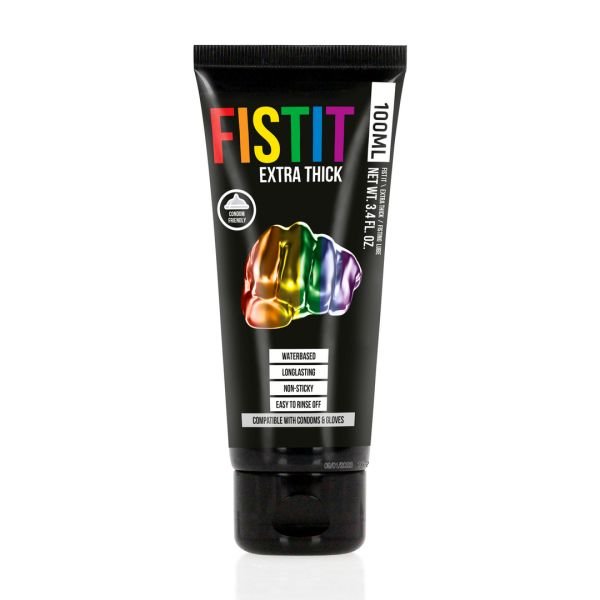 Fist It Extra dik glijmiddel - Regenboog - 100 ml