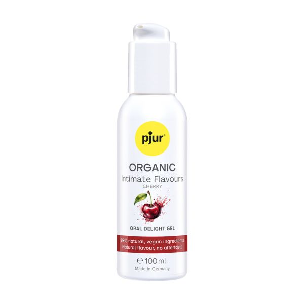 Pjur Organic glijmiddel met kersensmaak - 100 ml