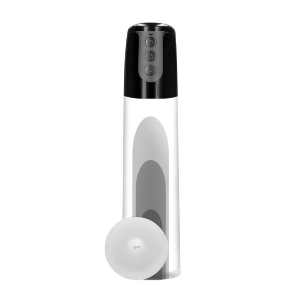 Pumped Automatische Cyber Pump met masturbatie sleeve