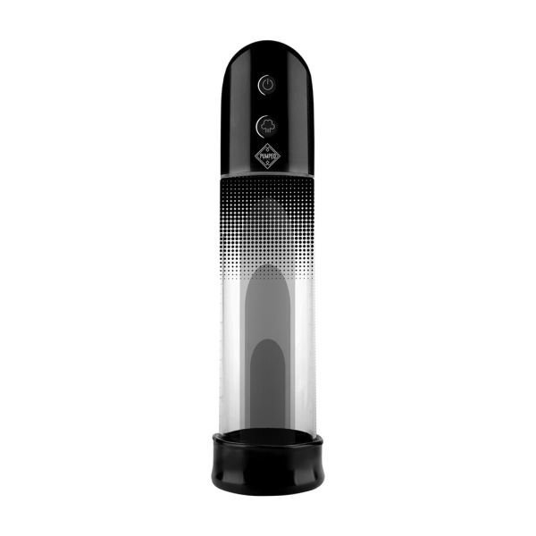 Pumped automatische Luv penispomp - Zwart