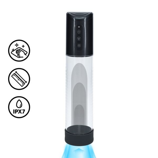 Pumped HyperPump - Oplaadbare penispomp - Gunmetal