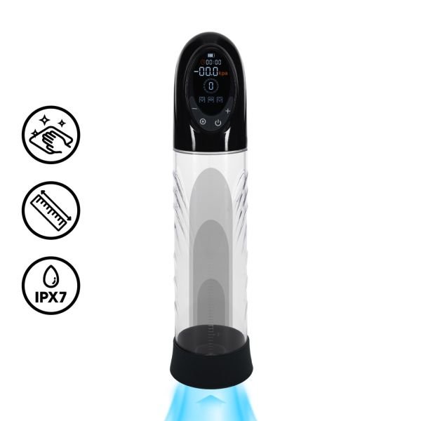 Pumped CyberPulse - Automatische waterdichte penispomp - Zwart