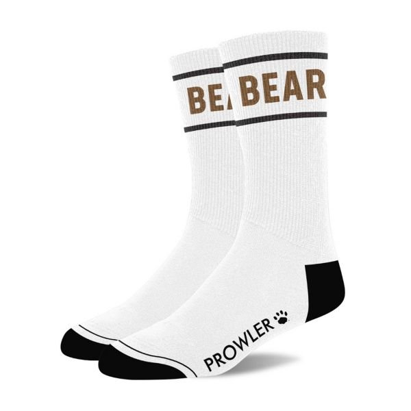 Prowler Red Bear sokken - Wit/Bruin