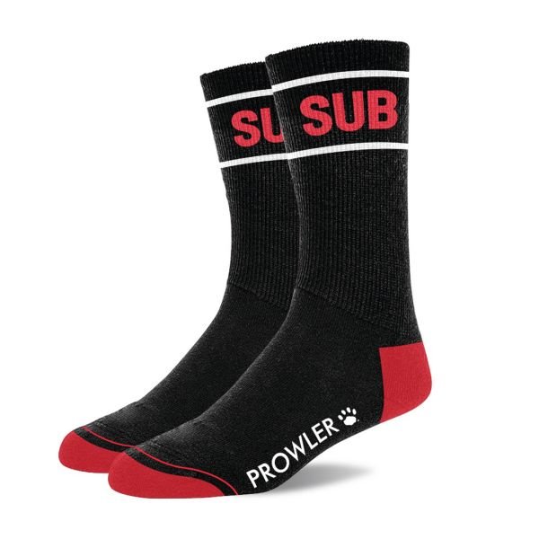 Prowler Red Sub sokken - Zwart/Rood
