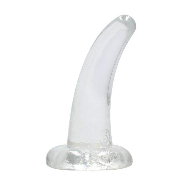 RealRock Abstracte Dildo met Zuignap - 11,5 cm - Transparant