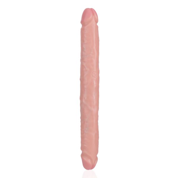 RealRock Slim Dubbele dildo - 30,5 cm - Naturel