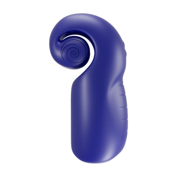 Snail Vibe EVO - Dubbele stimulator voor mannen - Marineblauw