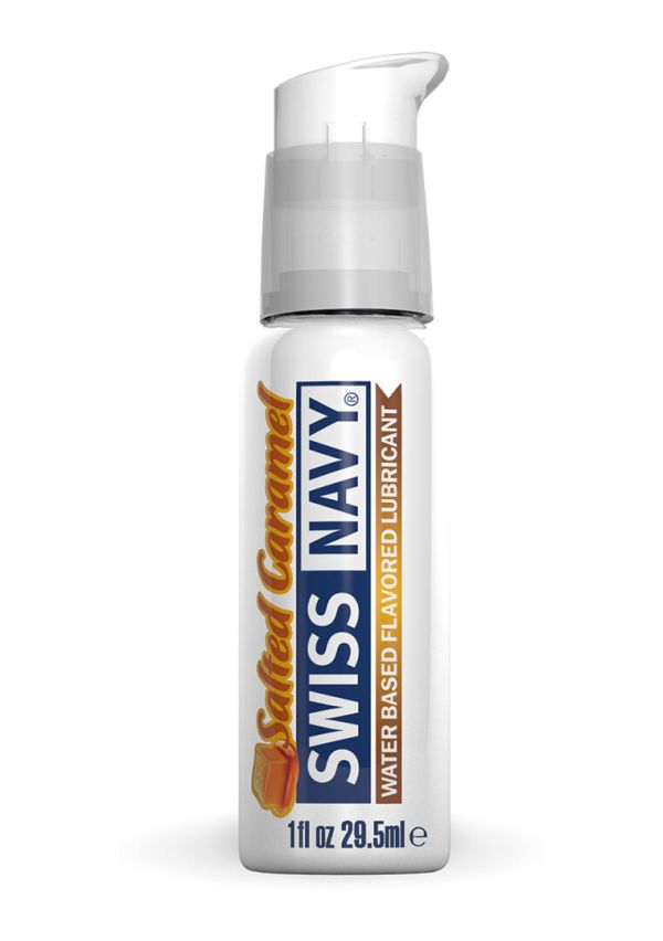 Swiss Navy Eetbaar Glijmiddel Zoute Karamel - 30 ml
